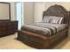 Main bedroom with tile floors, walk-in closet and ensuite bathroom at 6631 E Rhodes St, Mesa, AZ 85215