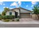 Beautiful single-story house featuring a manicured front yard at 9834 E Thatcher Ave, Mesa, AZ 85212