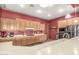 Well-appointed kitchen featuring a gas stove, stainless steel appliances, and plenty of counter space for meal preparation at 988 W Crooked Stick Dr, Casa Grande, AZ 85122