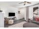 Inviting living room featuring modern decor, large windows, and stylish accents for a cozy atmosphere at 1170 E Carmen St, Tempe, AZ 85283