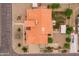 Birds eye of home featuring terracotta roof, lush backyard with grass, plus boat and RV parking on the side at 12899 W Pasadena Ave, Litchfield Park, AZ 85340