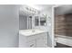 The bathroom has a single sink vanity with storage and an attached toilet at 1730 W Emelita Ave # 2027, Mesa, AZ 85202