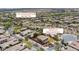 Aerial view of a corner lot home in a cul-de-sac, near community pools at 2307 W Sienna Bouquet Pl, Phoenix, AZ 85085