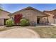 Lush backyard features patio, green grass, and exterior AC unit at 2727 S 160Th Ln, Goodyear, AZ 85338