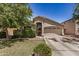 Charming single-story home featuring a well-maintained front yard and two-car garage at 2727 S 160Th Ln, Goodyear, AZ 85338