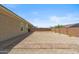 Backyard featuring desert landscaping and partial brick paver border at 3366 E Constance Way, Phoenix, AZ 85042