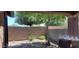 Well maintained backyard with desert landscaping and block wall for privacy at 6191 S Pearl Dr, Chandler, AZ 85249