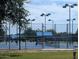 Well-lit pickleball courts with fencing, available for recreational play at the community at 6226 N 21St Dr, Phoenix, AZ 85015