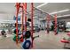 The gym features weightlifting machines, free weights and treadmills and overlooks the community pool at 7167 E Rancho Vista Dr # 4010, Scottsdale, AZ 85251