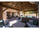 Relaxing outdoor gazebo features comfortable seating and stylish decor at 9052 E Hobart St, Mesa, AZ 85207
