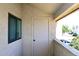 Practical patio area featuring a secure doorway and outdoor area at 10828 N Biltmore Dr # 230, Phoenix, AZ 85029
