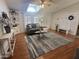 Comfortable living room featuring hardwood floors, lots of natural light, and vaulted ceilings at 11596 W Sierra Dawn Blvd # 33, Surprise, AZ 85378
