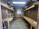 Interior of shed with work benches at 11596 W Sierra Dawn Blvd # 33, Surprise, AZ 85378