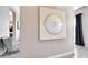 Hallway with modern decor, neutral paint, and access to other rooms at 11807 W Parkway Ln, Avondale, AZ 85323