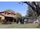 The clubhouse and pergola offer a relaxing outdoor space with seating, perfect for community gatherings and leisure at 13686 N 151St Dr, Surprise, AZ 85379