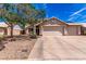 Charming single-story home featuring a low maintenance front yard and a two car garage at 1631 N Avoca --, Mesa, AZ 85207