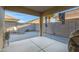 Covered patio with ample space for entertaining and backyard access at 2629 E Hidalgo Ave, Phoenix, AZ 85040