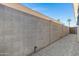 Block wall with gate and sidewalk at 2629 E Hidalgo Ave, Phoenix, AZ 85040