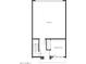 Detailed floor plan showcasing the layout of the garage and adjacent bedroom at 4220 N 32Nd St # 7, Phoenix, AZ 85018