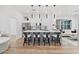 Modern kitchen featuring a large center island with barstool seating and stainless steel appliances at 4220 N 32Nd St # 7, Phoenix, AZ 85018