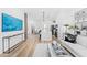 Bright and open living area, seamlessly connecting the living room, dining nook and kitchen space at 4220 N 32Nd St # 7, Phoenix, AZ 85018