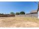 Large, fenced backyard with potential for landscaping and outdoor activities at 452 S Horne --, Mesa, AZ 85204