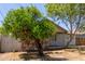 Cozy single-story home with a stone facade, light siding and drought tolerant landscaping at 452 S Horne --, Mesa, AZ 85204
