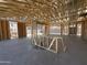 Interior framing of a new home showing the layout at 47219 W Pecan Woods --, Maricopa, AZ 85139