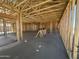 Interior framing of a new home showing the stud placement at 47219 W Pecan Woods --, Maricopa, AZ 85139