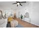 Open-concept living space with modern decor, light wood floors, and neutral color palette at 6335 E Brown Rd # 1065, Mesa, AZ 85205