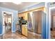 Updated kitchen featuring stainless steel appliances and granite countertops; bright and inviting space at 7001 E Flossmoor Ave, Mesa, AZ 85208
