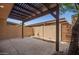 Spacious backyard offers shade from the Arizona sun with covered patio at 7647 E Montecito Ave, Scottsdale, AZ 85251