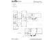 Detailed floor plan showcasing the layout of this two-story home, including bedrooms, bathrooms, and living spaces at 834 W Whitten St, Chandler, AZ 85225