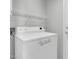 Close-up of a modern washing machine with easy-to-use controls and a sleek design at 1001 N Pasadena Dr # 105, Mesa, AZ 85201