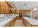 Spacious kitchen featuring stainless steel appliances, a center island, and ample counter space at 13304 W Palo Verde Dr, Litchfield Park, AZ 85340