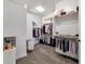 Spacious walk-in closet with a variety of storage solutions and ample space for organization at 20165 E Via Del Palo Dr, Queen Creek, AZ 85142