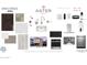 This image showcases the selected kitchen fixtures, appliances, and color palette for a modern aesthetic at 2476 W Rowel Rd, Phoenix, AZ 85085