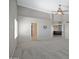 Spacious bedroom features vaulted ceilings, soft carpet, and neutral paint at 4207 E Rockledge Rd, Phoenix, AZ 85044