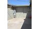 Backyard with water heater against house with door at 4624 S 19Th Ave, Phoenix, AZ 85041