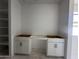 Bathroom vanity featuring new cabinets and modern hardware at 47230 W Cansados Rd, Maricopa, AZ 85139