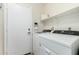 Laundry room featuring new washer and dryer and shelving at 6018 W Villa Maria Dr, Glendale, AZ 85308