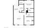 This is the floor plan to the residence at 7110 E Continental Dr # 2008, Scottsdale, AZ 85257