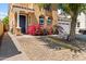 Charming home featuring lush landscaping, a tiled roof, and an inviting front entrance at 9132 S Parkside Dr, Tempe, AZ 85284