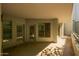 Covered balcony with ample space and exterior view at 945 E Playa Del Norte Dr # 1022, Tempe, AZ 85288