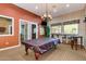 Community game room featuring pool table, television, and seating at 9820 N Central Ave # 324, Phoenix, AZ 85020