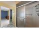 The bathroom's walk-in shower with glass doors at 1156 E Brenda Dr, Casa Grande, AZ 85122
