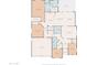 Detailed floor plan showcasing the layout of this charming home, including the Primary suite and spacious living areas at 1554 E Kings Ct, Gilbert, AZ 85234