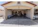 Spacious two-car garage with ample storage space and a well-organized interior at 16675 W Taylor St, Goodyear, AZ 85338