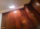 Close up of dark wood flooring at 1681 S Karen Dr, Chandler, AZ 85286