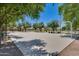 Well-maintained community basketball court surrounded by trees, perfect for sports and outdoor activities at 19042 E Arrowhead Trl, Queen Creek, AZ 85142